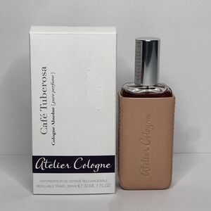 Atelier Cologne CAFE TUBEROSA  Pure Parfum 1.0oz /30ml Refillable Travel Spray